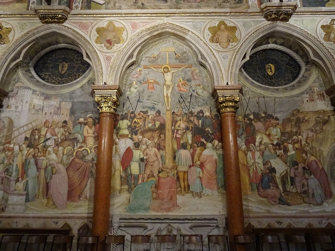Frescoes in the chapel of San Giacomo in the Basilica of Saint Anthony, Padua