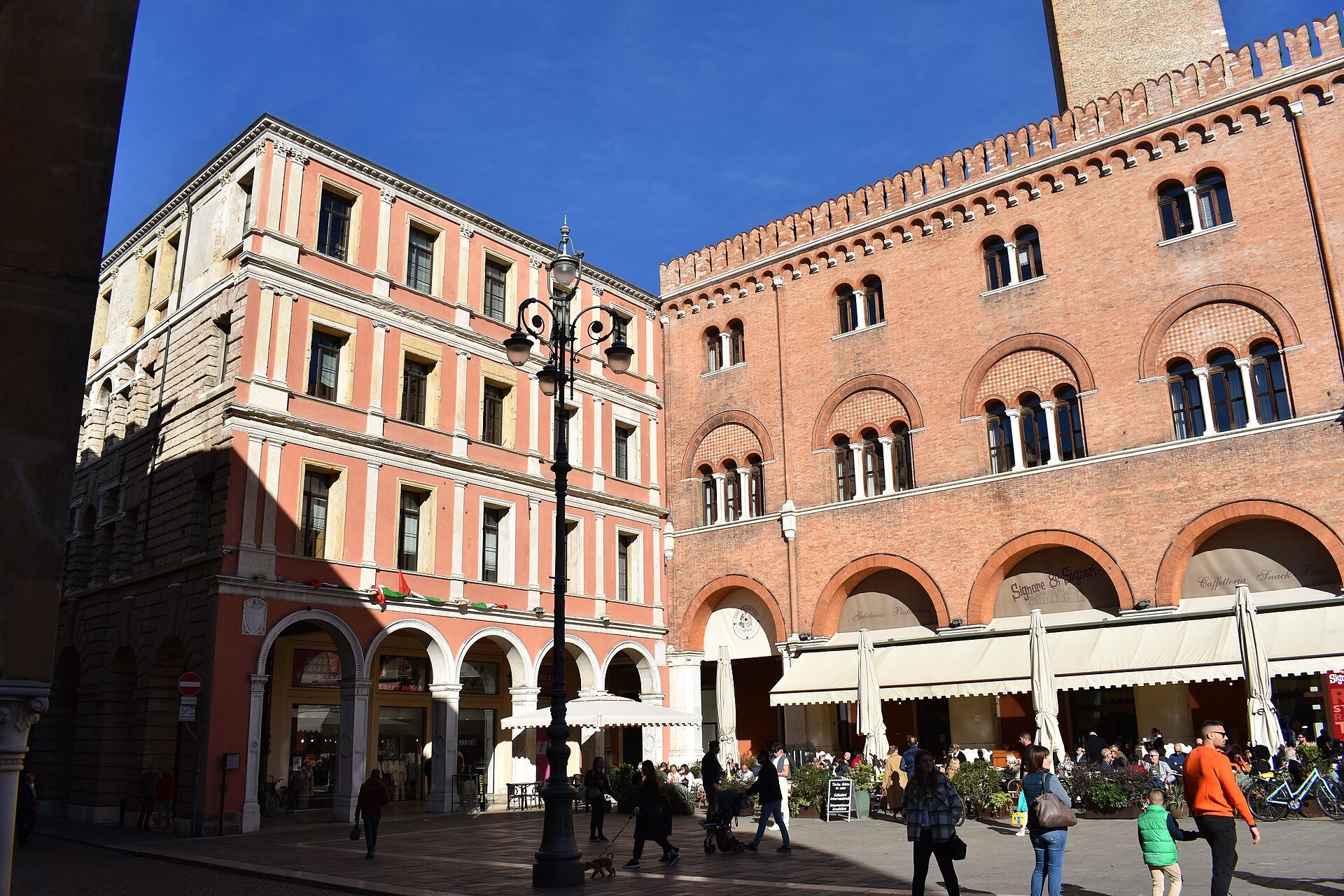 The Piazza dei Signori in Treviso