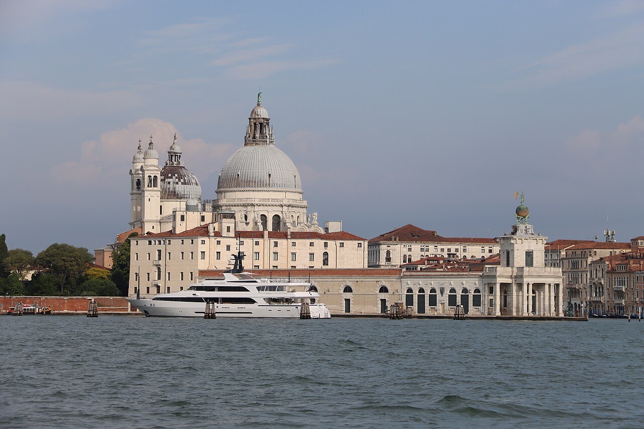 The Salute and the Punta della Dogana across the basin
