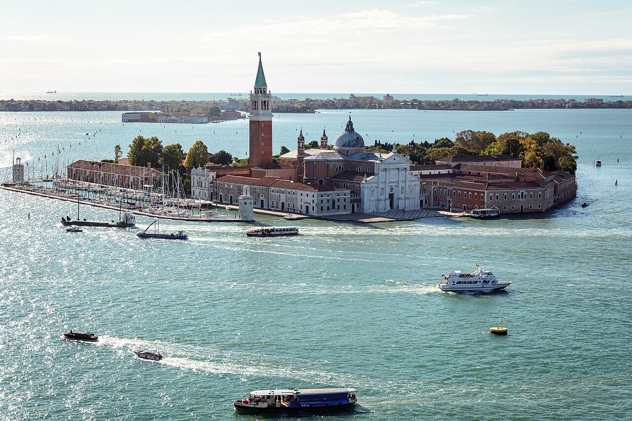 San Giorgio's island from the Campanile of San Marco