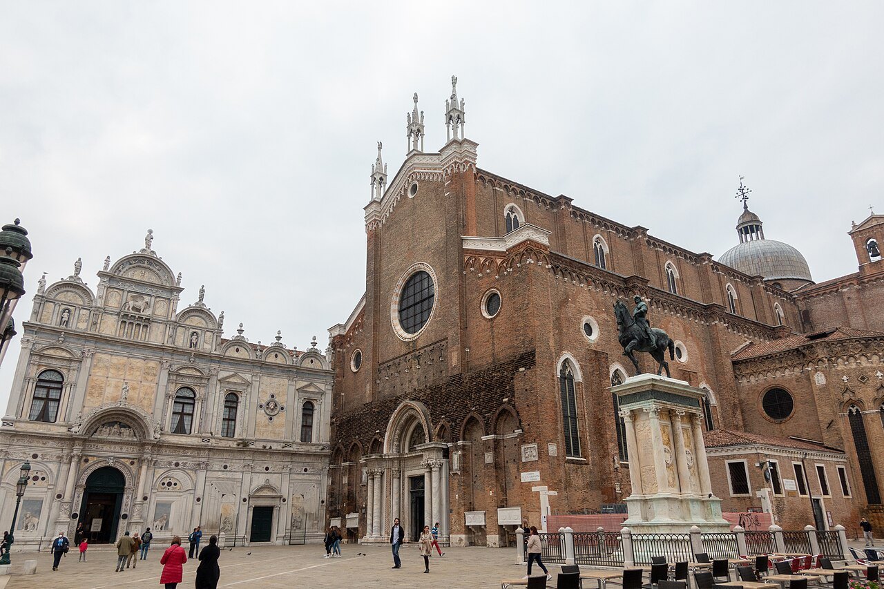Santi Giovanni e Paolo and the Scuola Grande di San Marco, the Colleoni between